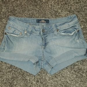 Light Wash Shorts